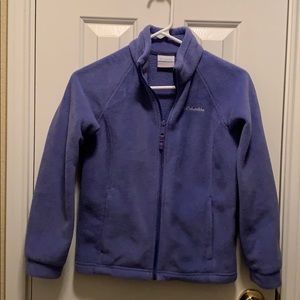 Columbia Girls Fleece Jacket Size M (10/12)